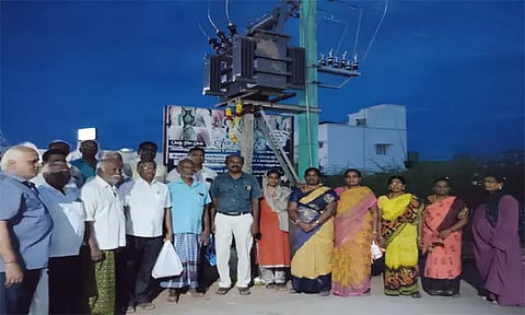 நெல்லையில் ரூ.8.20 லட்சம் மதிப்பீட்டில் புதிய மின்மாற்றி
