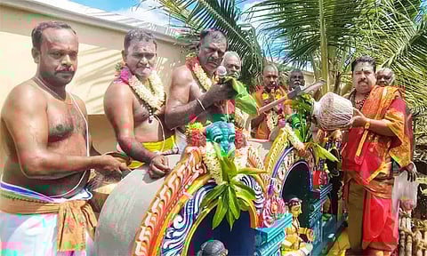 பிரான்மலை சன்னாசி கோவில் கும்பாபிஷேக விழா