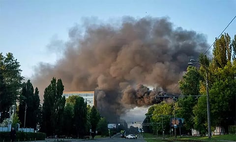 உக்ரைன் மீது ரஷியா தாக்குதல்; 14 பேர் பலி