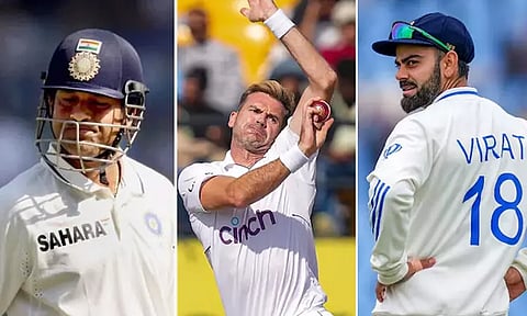 சச்சின், விராட் கோலி இருவரில் யாருக்கு பந்துவீசுவது கடினம்..? ஜேம்ஸ் ஆண்டர்சன்