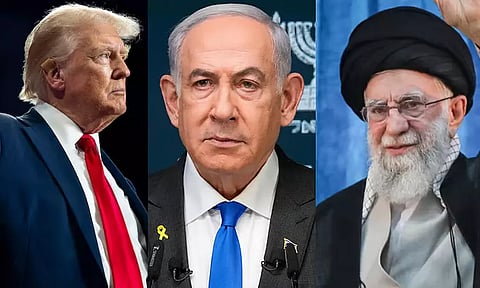 "ஈரானுக்கு எதிராக ராணுவ தாக்குதல்: 2 வாரங்களுக்குள் டிரம்ப் முடிவு செய்வார்.." - வெள்ளை மாளிகை