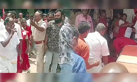 திண்டுக்கல்: கம்யூனிஸ்ட் , பா.ஜ.க. நிர்வாகிகள் இடையே மோதல்