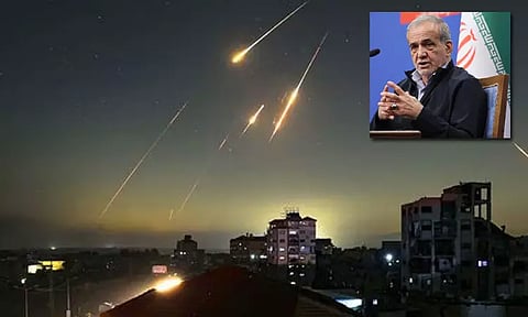 தாக்குதல் தொடர்ந்தால்.. 'இன்னும் பேரழிவு தரும்' பதிலடி கொடுக்கப்படும் - ஈரான் ஜனாதிபதி எச்சரிக்கை