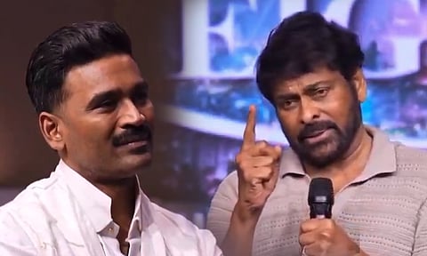 Dhanush is the Only & Only actor in India Who Can Play as Deva in Kuberaa"-Chiranjeevi