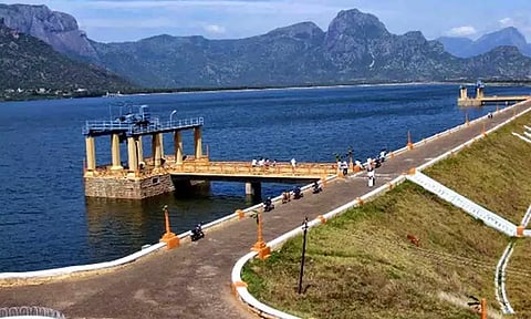 திருமூர்த்தி அணையில் இருந்து 2-ம் சுற்று தண்ணீர் திறப்பு