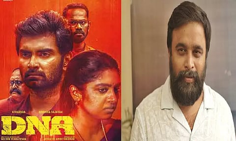 அதர்வாவின் "டி.என்.ஏ" படத்தை பாராட்டிய சசிகுமார்