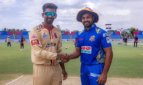 டி.என்.பி.எல். கிரிக்கெட்: சேப்பாக் அணி டாஸ் வென்று பந்துவீச்சு தேர்வு