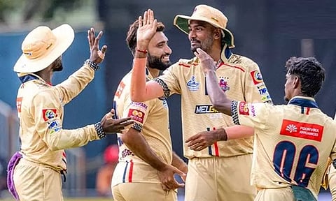 டி.என்.பி.எல். கிரிக்கெட்: சேப்பாக் அணி 6 விக்கெட் வித்தியாசத்தில் வெற்றி