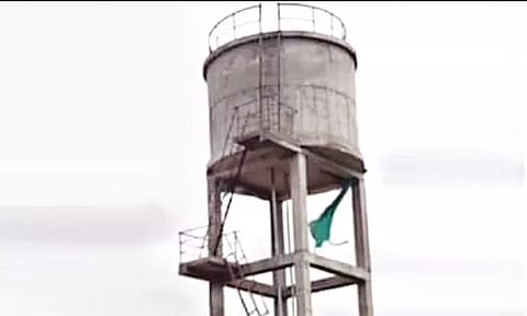 மேல்நிலை நீர்த்தேக்க தொட்டியில் மனித கழிவுகளை வீசிய மர்ம கும்பல்... திண்டுக்கல்லில் பரபரப்பு