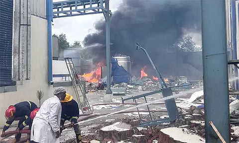 தெலுங்கானா தொழிற்சாலை வெடிவிபத்து: பலி எண்ணிக்கை 40 ஆக உயர்வு