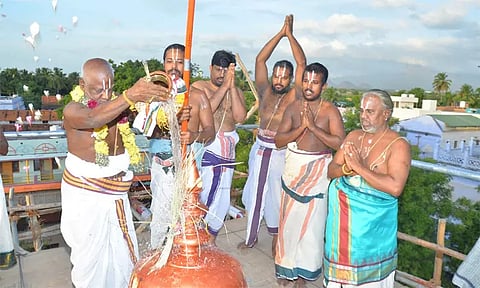 நாங்குநேரி திருவேங்கடமுடையார் கோவில் கும்பாபிஷேகம்