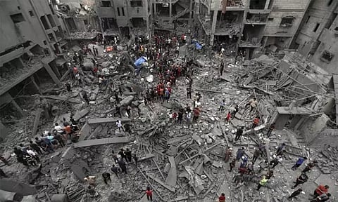 காசாவில் இஸ்ரேல் நடத்திய வான்வழி தாக்குதலில் 15 பேர் பலி