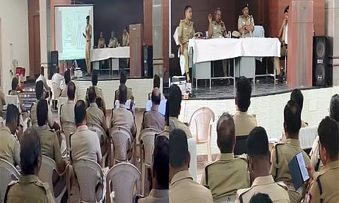 நாளை கும்பாபிஷேக விழா: திருச்செந்தூரில் தென்மண்டல ஐஜி பாதுகாப்பு ஏற்பாடு குறித்து ஆலோசனை