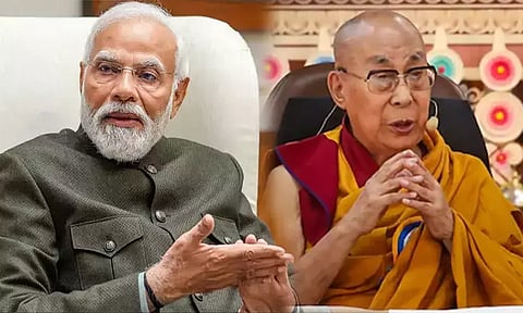 தலாய் லாமாவிற்கு பிரதமர் மோடி பிறந்தநாள் வாழ்த்து - எதிர்ப்பு தெரிவித்த சீனா