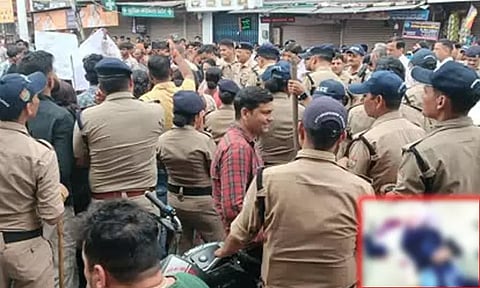 நடுரோட்டில் காதலியை கழுத்தறுத்து கொன்ற இளைஞர்