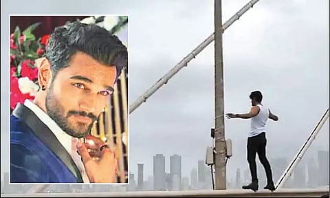 கடல்வழி மேம்பாலத்தில் ஆபத்தான சாகசம் செய்த இந்தி பாடகர் மீது வழக்குப்பதிவு