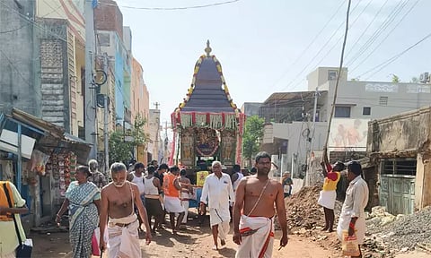 திருமழிசை ஜெகந்நாத பெருமாள் கோவில் ஆனிப் பிரம்மோற்சவ தேரோட்டம்