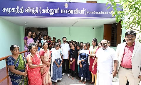 திருவாரூரில் சமூகநீதி விடுதியை முதல்-அமைச்சர் மு.க.ஸ்டாலின் ஆய்வு