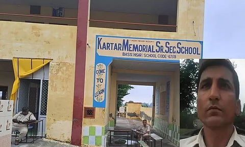 தலை முடி வெட்டாததை கண்டித்த பள்ளி செயலாளரை குத்திக்கொன்ற மாணவர்கள்