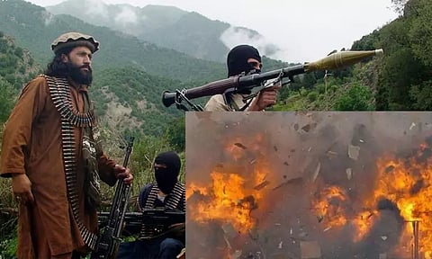 குண்டு வெடித்து பயங்கரவாத அமைப்பின் தளபதி பலி