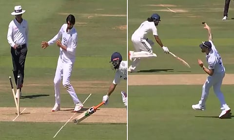 கே.எல்.ராகுல் சதமடிக்க அவசரப்பட்டு ஓடி விக்கெட்டை பறிகொடுத்த ரிஷப் பண்ட்.. வீடியோ வைரல்