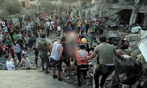 காசாவில் இஸ்ரேல் நடத்திய தாக்குதலில் 110 பேர் பலி