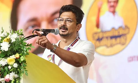 பாசிச மாடல் அரசு பாஜக; அடிமை மாடல் அரசு அதிமுக - உதயநிதி ஸ்டாலின் பேச்சு