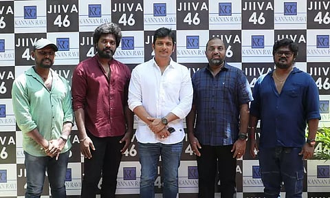 ஜீவாவின் 46வது படப்பிடிப்பு பூஜை அப்டேட்