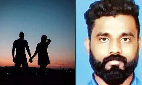 பேச்சுவார்த்தையில் மனம் மாறி கணவருடன் சென்ற கள்ளக்காதலி... மனவேதனையில் வாலிபர் எடுத்த முடிவு