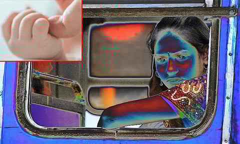 உல்லாசமாக இருக்கும்போது உண்டாகிவிட்டது; வளர்க்க முடியாது.. குழந்தையை பஸ்சில் இருந்து தூக்கி வீசிய 19 வயது இளம்பெண்