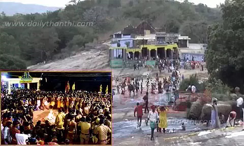 சொரிமுத்து அய்யனார் கோவில் ஆடி அமாவாசை திருவிழா: அரசு பேருந்துகளில் மட்டுமே பக்தர்கள் செல்ல அனுமதி