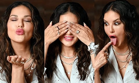 இணையத்தில் வைரலாகி வரும் சன்னி லியோனின் புகைப்படங்கள்!