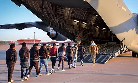 டிரம்ப் பதவி ஏற்ற பிறகு அமெரிக்காவில் இருந்து 6 மாதங்களில் 1,563 இந்தியர்கள் நாடு கடத்தல்