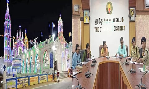 தூத்துக்குடி பனிமய மாதா பேராலய திருவிழா முன்னேற்பாடு பணிகள்: அமைச்சர் கீதா ஜீவன் ஆலோசனை