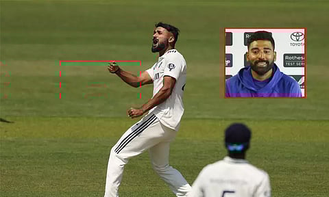 4-வது டெஸ்ட்: ஆகாஷ் தீப்பின் காயம் குறித்து அப்டேட் கொடுத்த சிராஜ்