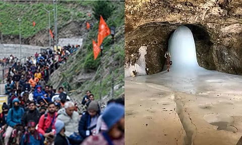 அடிவார முகாம்களில் குவியும் பக்தர்கள்.. அமர்நாத் யாத்திரையில் இதுவரை 3.21 லட்சம் பேர் தரிசனம்