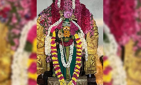 சிறப்பு அலங்காரத்தில் புகழிமலை பாலசுப்பிரமணிய சுவாமி