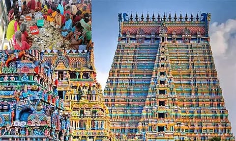 ஸ்ரீரங்கம் அரங்கநாத சுவாமி கோவிலில் உண்டியல் காணிக்கை மூலம் ரூ. 91 லட்சம் வருவாய்