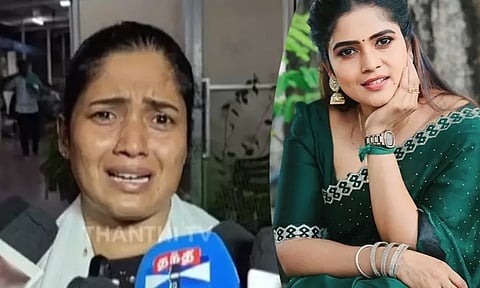 ''He cheated... sereal actress's tearful complaint