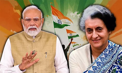 இந்திராகாந்தியின் சாதனையை முறியடித்த பிரதமர் மோடி