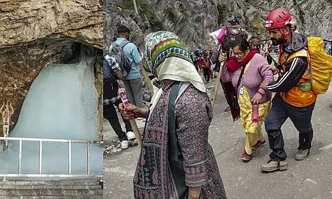 அமர்நாத் யாத்திரை: 3 லட்சத்து 60 ஆயிரம் பேர் தரிசனம்