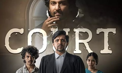 Is Devayani daughter in Nani's "Court" remake?