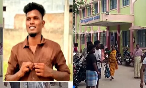 ஒருதலைக் காதலால் விபரீதம்.. தந்தை கண்முன்னே கல்லூரி மாணவியை கத்தியால் குத்திய இளைஞர்