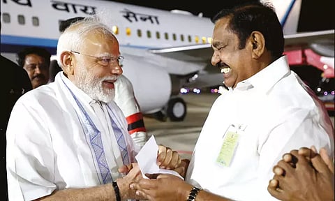 3 கோரிக்கைகள்: பிரதமர் மோடியிடம் மனு அளித்த எடப்பாடி பழனிசாமி