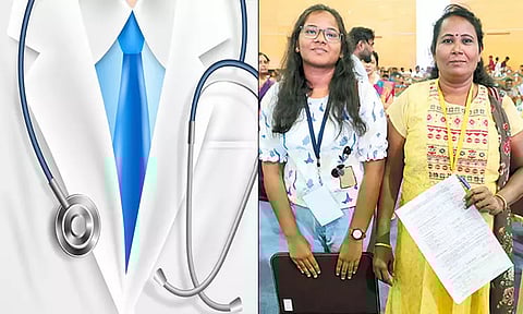 அரசு மருத்துவக்கல்லூரியில் சீட்; மகளின் உந்துதலால் 49 வயதில் தாய் சாதனை