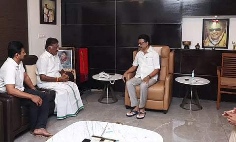 ஓ.பன்னீர்செல்வத்துக்கு நன்றி தெரிவித்து முதல்-அமைச்சர் மு.க.ஸ்டாலின் பதிவு