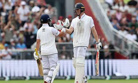 டெஸ்ட் கிரிக்கெட்: இந்தியாவுக்கு எதிராக மாபெரும் சாதனை படைத்த கிராவ்லி - பென் டக்கெட் ஜோடி