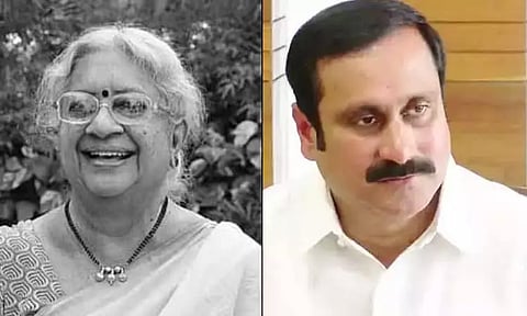 கல்வியாளர் வசந்தி தேவி மறைவு - அன்புமணி ராமதாஸ் இரங்கல்