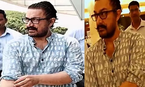 "கூலி" இசை வெளியீட்டு விழாவில் அமீர்கான்