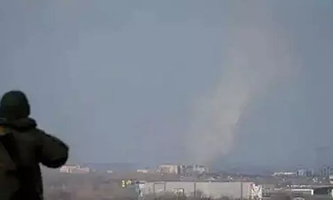 ரஷிய ராணுவ தளங்கள் மீது உக்ரைன் டிரோன் தாக்குதல்